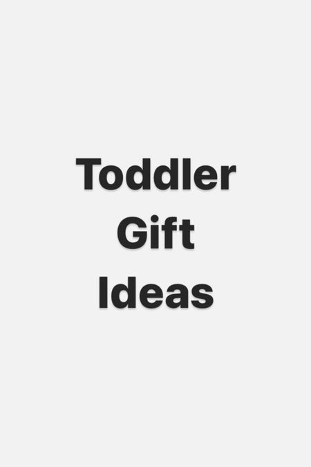 Roundup of some of my favorite toys for toddlers! #christmas #toddlers #toddlergifts #toddlertoys 

#LTKfindsunder100 #LTKHoliday #LTKGiftGuide