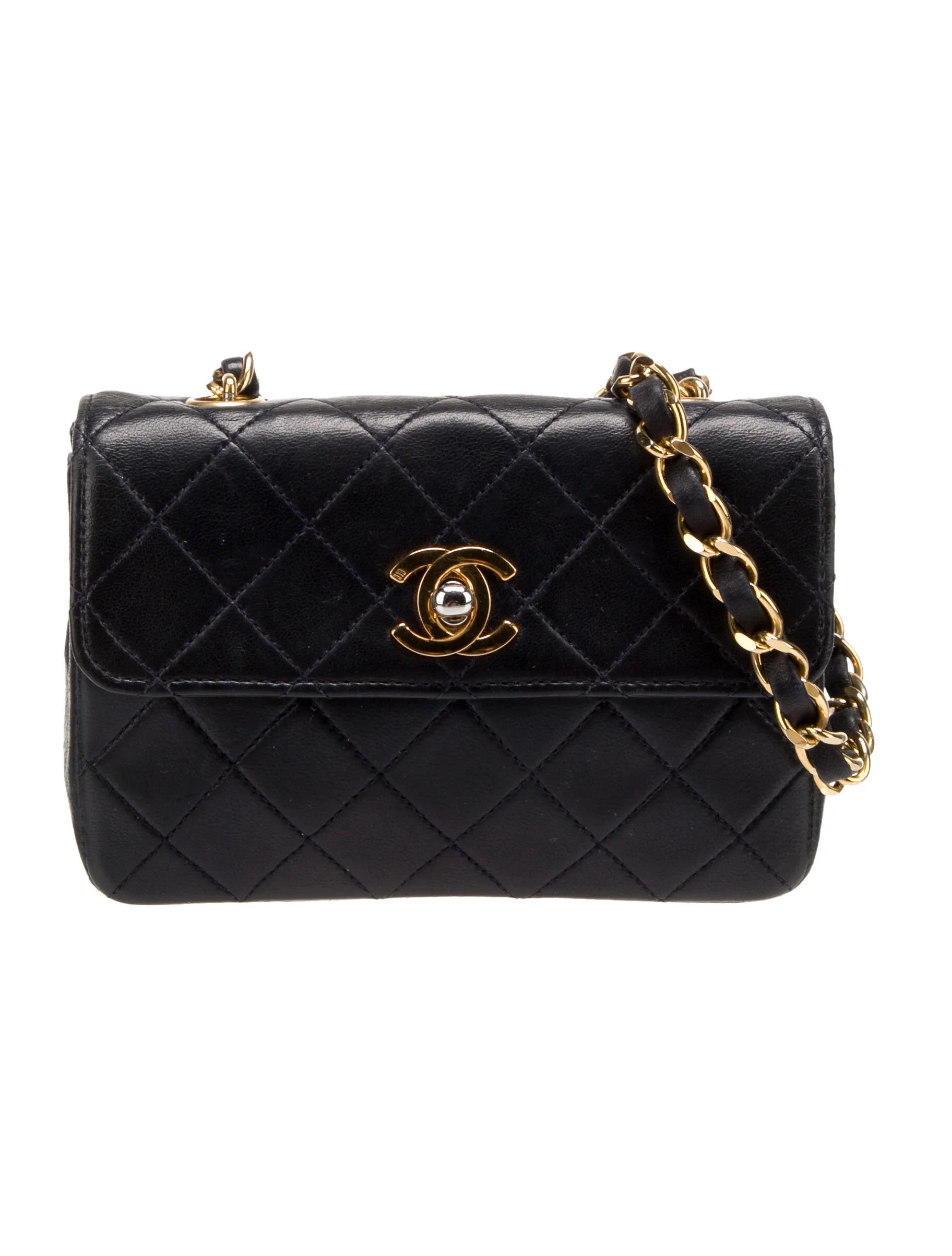Quilted Mini Flap Bag | The RealReal