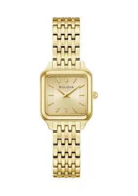 Bulova Women's Classic Sutton Gold-Tone Stainless Steel Bracelet Watch 22.7mm | Belk
