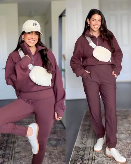 Amazon activewear, high quality sweatshirt, leggings, joggers, sports bra. Everything runs TTS. Wearing a medium. Sized down half size in the sneakers. Usually wear size 8, and got the 7.5

#LTKfitness #LTKstyletip #LTKmidsize