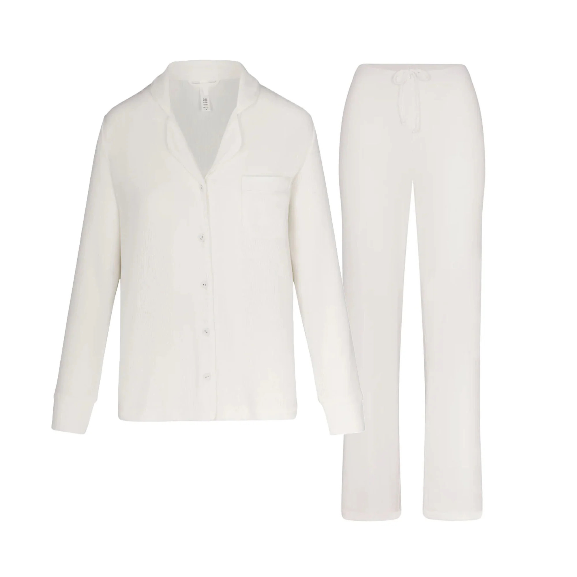 SKIMS Pajama Set | White | XL | Soft Lounge | SKIMS (US)