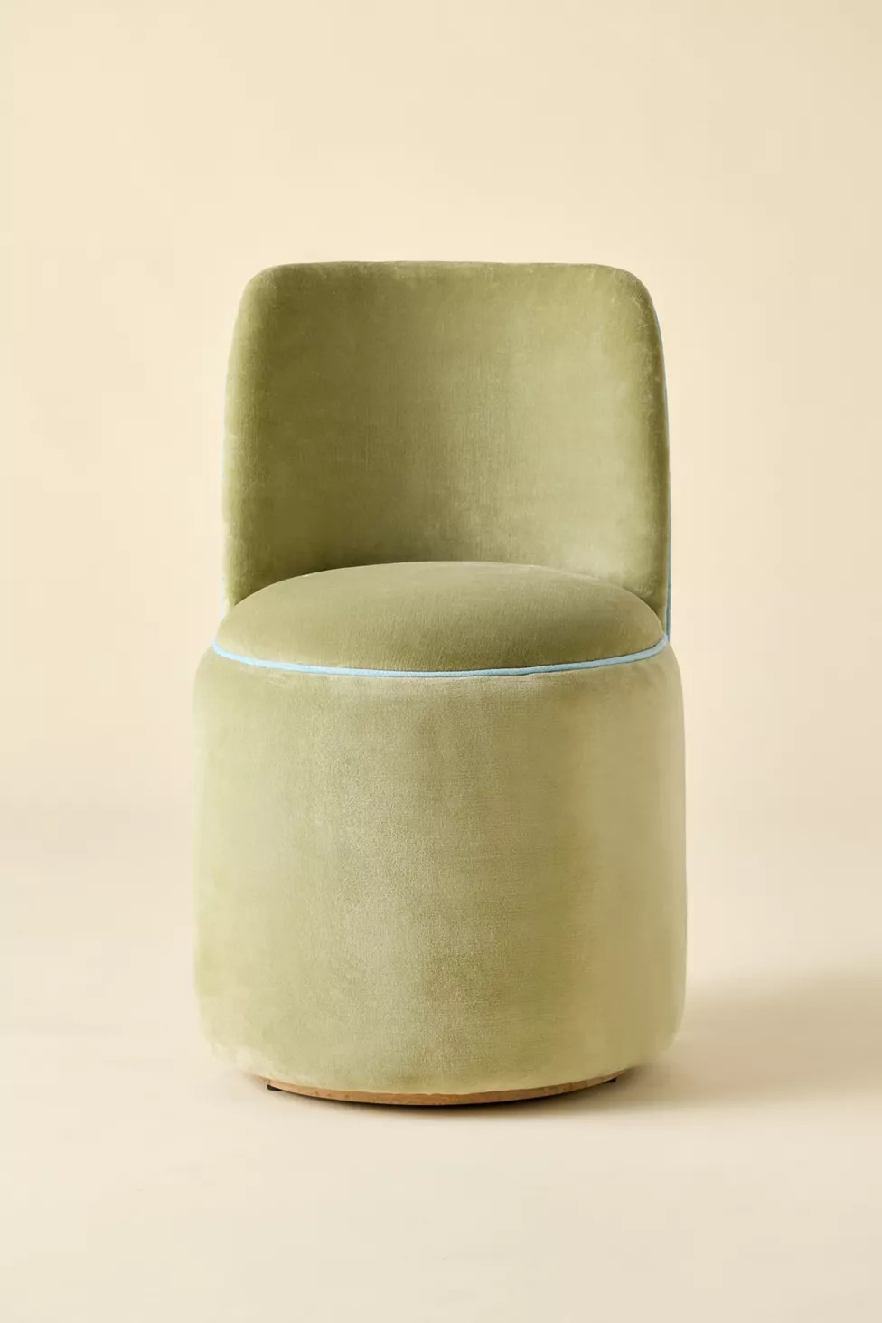 Jane Velvet Upholstered Vanity Chair | Urban Outfitters (US and RoW)