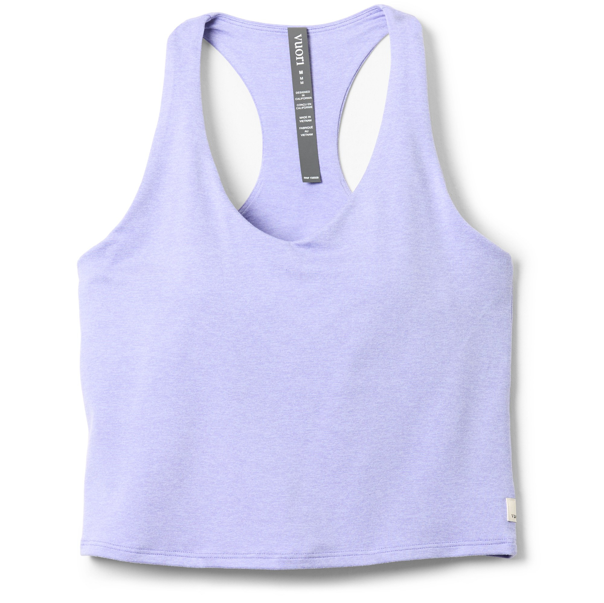 Vuori Women's Halo Performance Crop 2.0 Tank Top  Purple S | REI