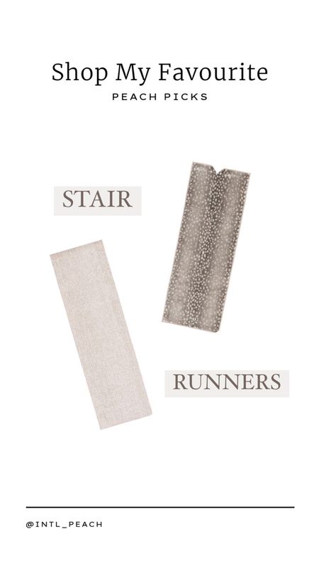 Both stair runners we deliberated 

#LTKhome