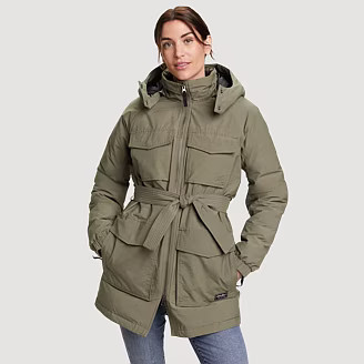 Women's Willamette Belted Parka | Eddie Bauer, LLC