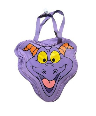 Walt Disney World Parks Epcot Figment Head Canvas Large Tote Bag NEW | eBay US
