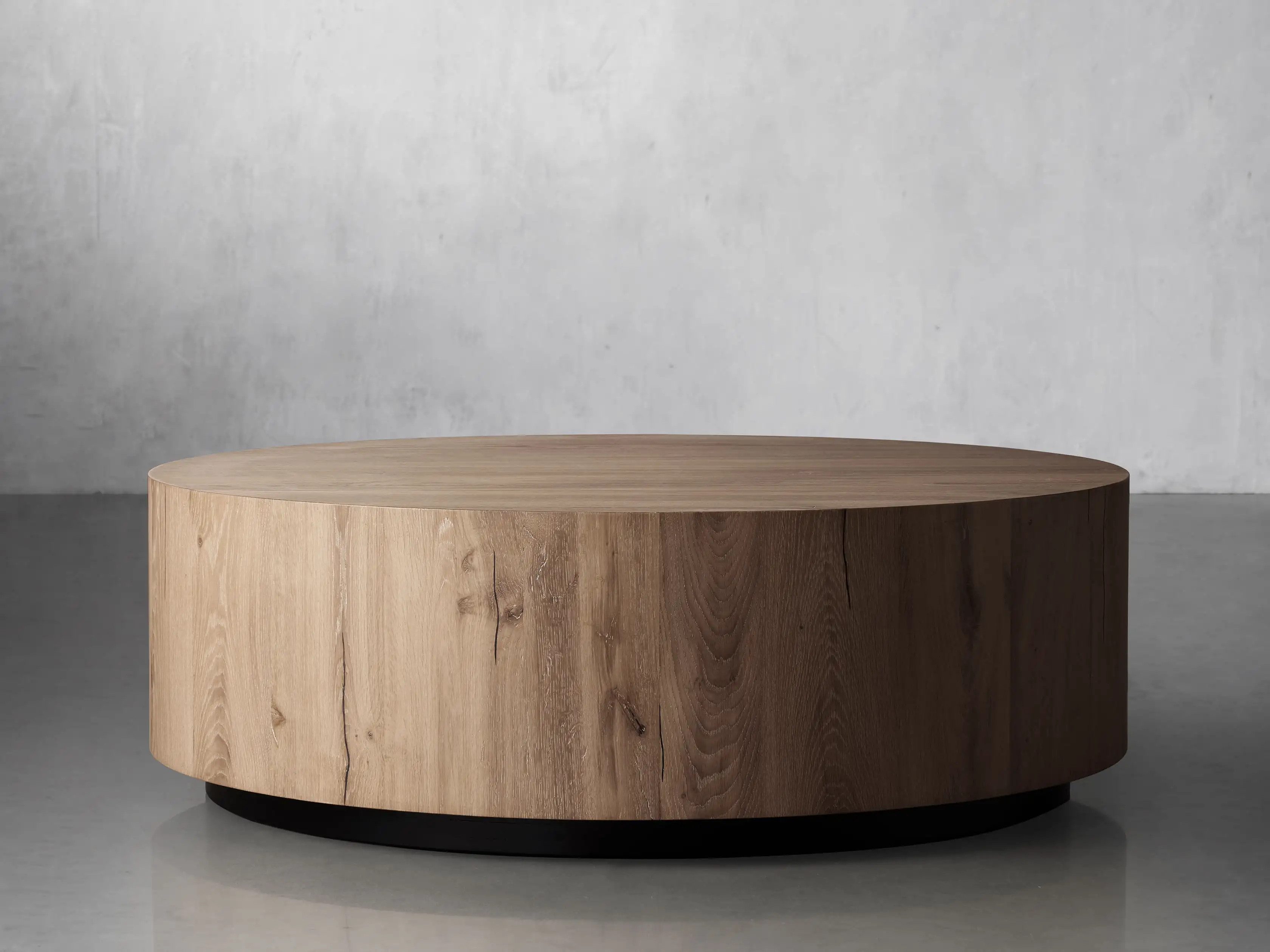 Sullivan Round Coffee Table in Northman | Arhaus