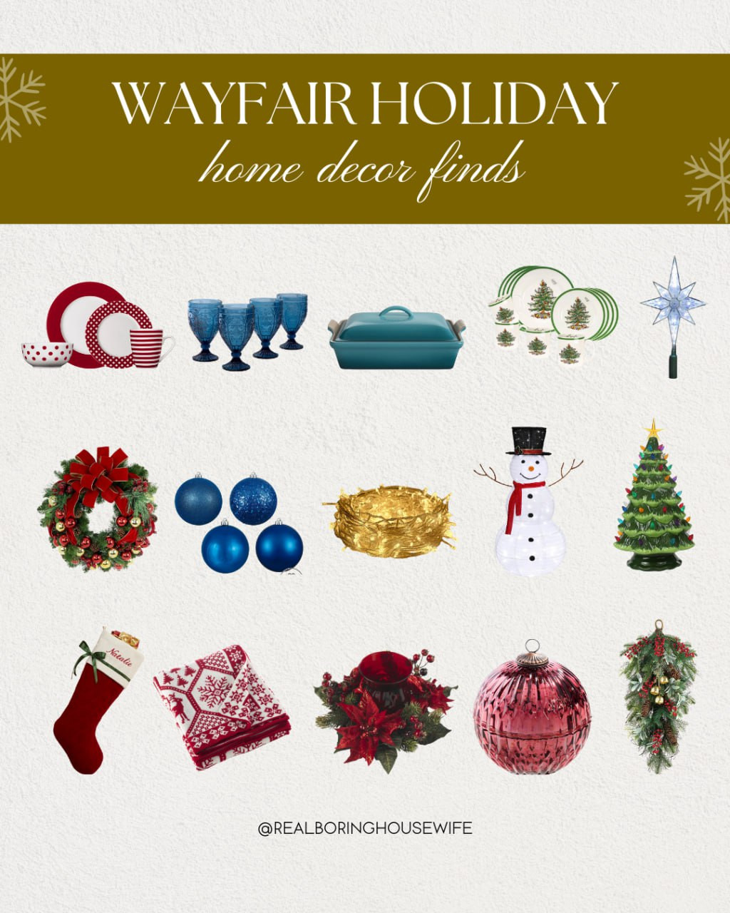 Wayfair Holiday Home Decor Finds

// Wayfair, Wayfair Home, Wayfair Home Decor, Wayfair Decor, Wayfair Finds, Home, Home Decor, Home Decor Finds, Home Finds, Home Must Haves, Christmas Decor, Christmas Decorations, Dinnerware Set, Water Goblet, Casseroles, Christmas Tree, Throw Blanket, Terracotta Snowman, Christmas Lights, Christmas Ornaments, Christmas Wreath 

 #LTKSeasonal #LTKHome #LTKStyleTip