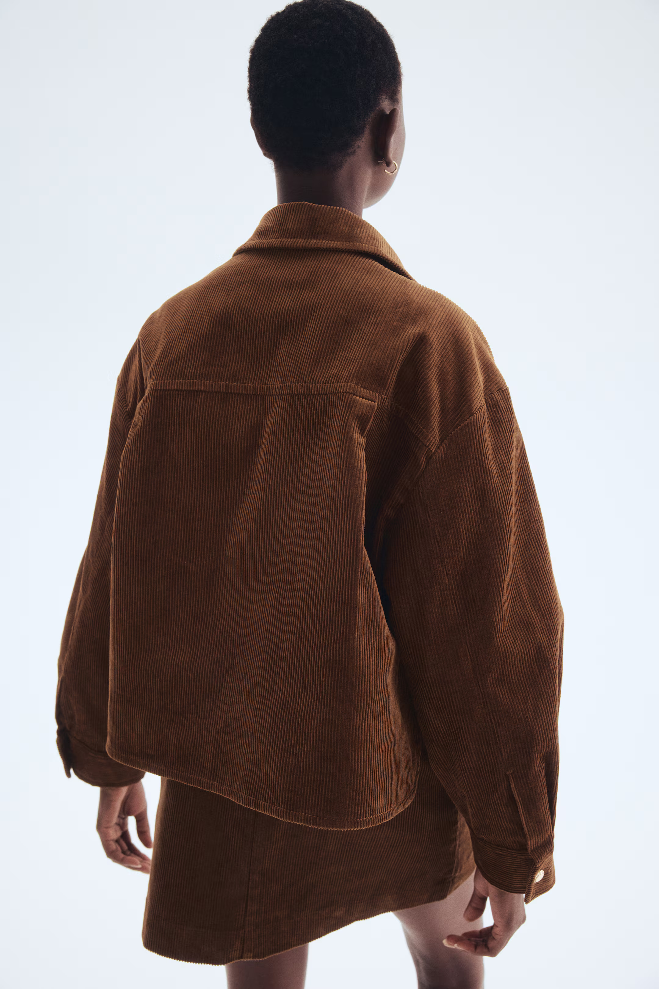 Oversized Jacket - Brown - Ladies | H&M US | H&M (US + CA)