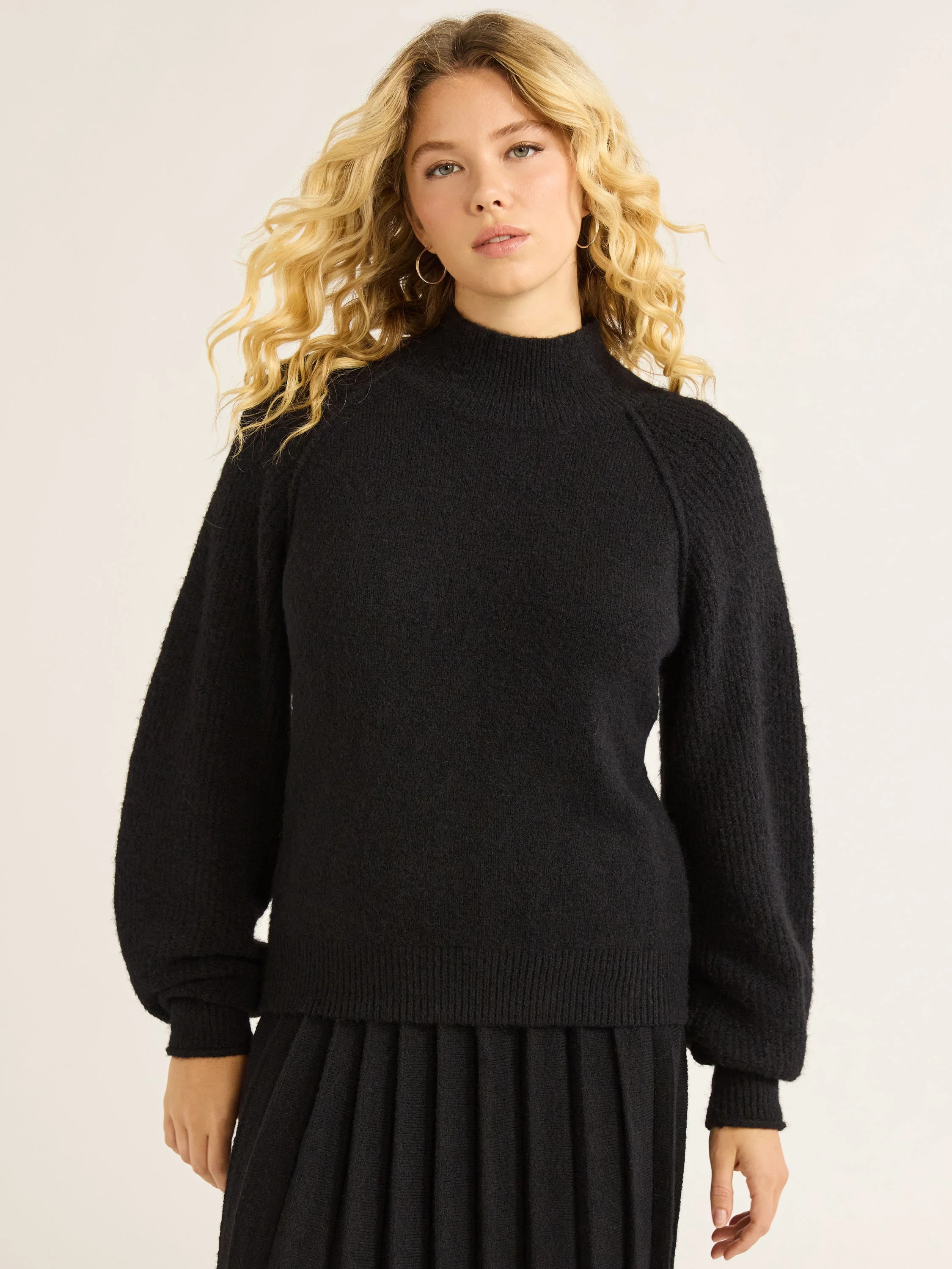 Free Assembly Women’s Ribbed Turtleneck Sweater, Midweight, Sizes XS-XXXL | Walmart (US)