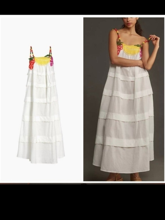 Farm Rio Fruit Cotton Maxidress (read measurements) | Poshmark
