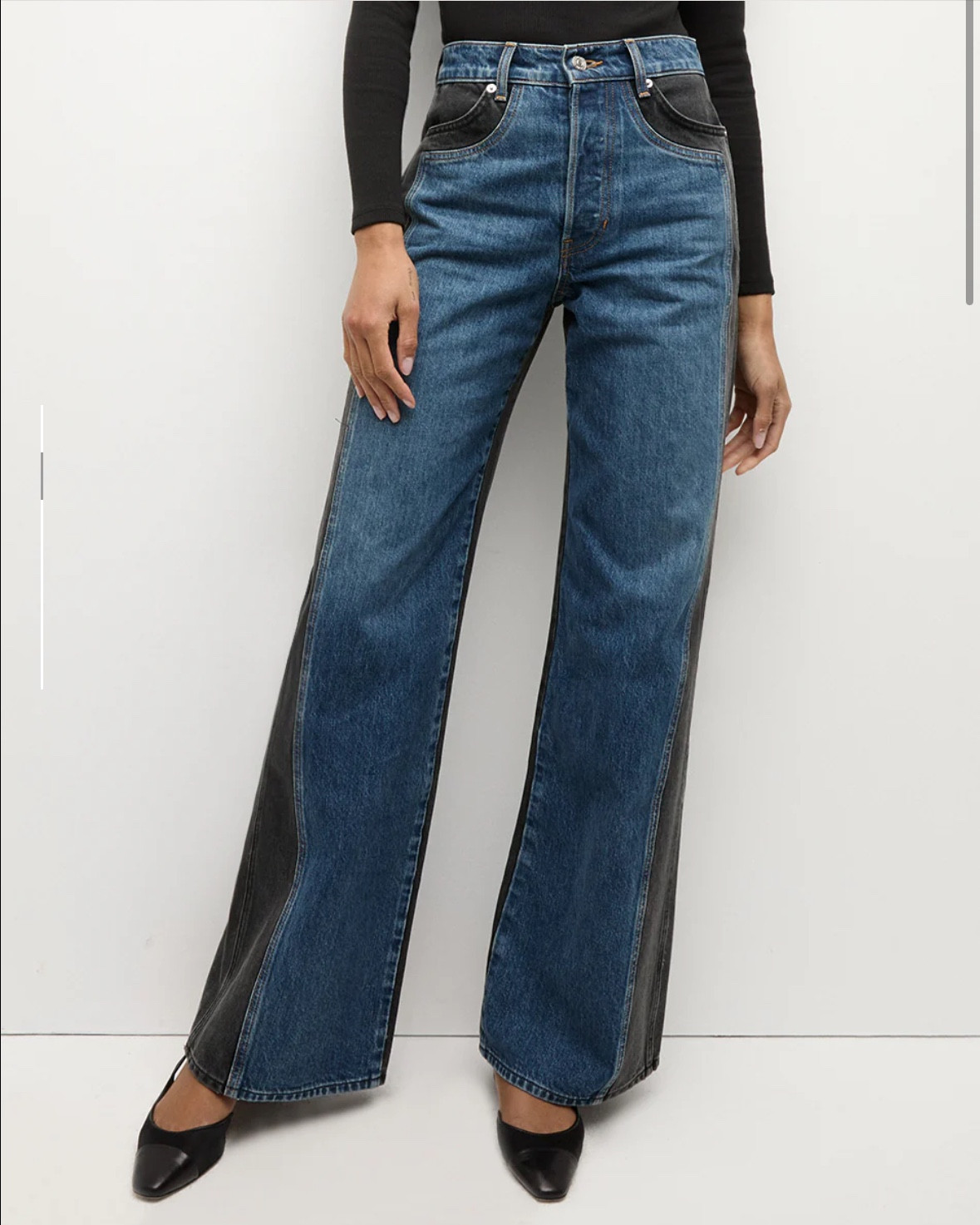 Veronica Beard Wide-Leg Two Toned jeans
So comfortable and true to size! My favorite jeans for the season 🤎

#LTKHoliday #LTKGiftGuide #LTKStyleTip