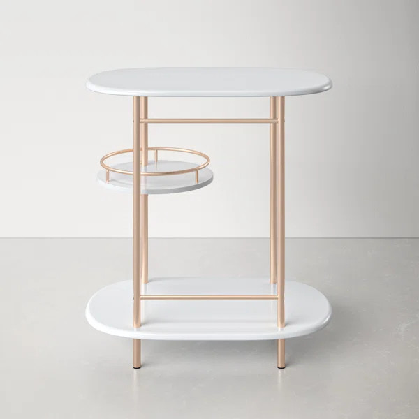 Marzano Metal Bar Cart | Wayfair North America