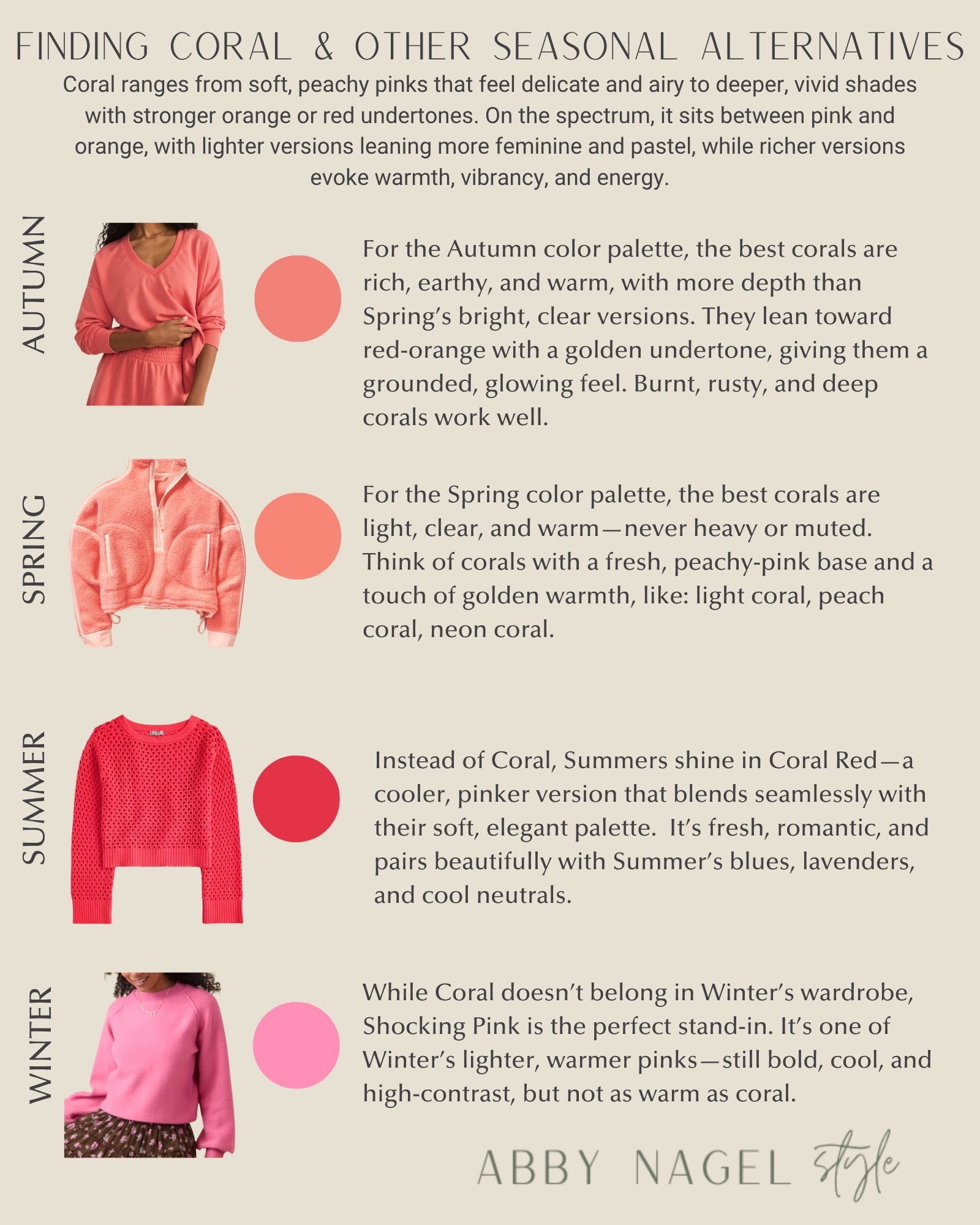 Coral and Options for all seasons! 

#LTKFindsUnder100 #LTKStyleTip #LTKFindsUnder50