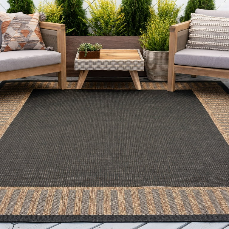 5x8 Water Resistant, Indoor Outdoor Rugs for Patios, Front Door Entry, Entryway, Deck, Porch, Bal... | Walmart (US)