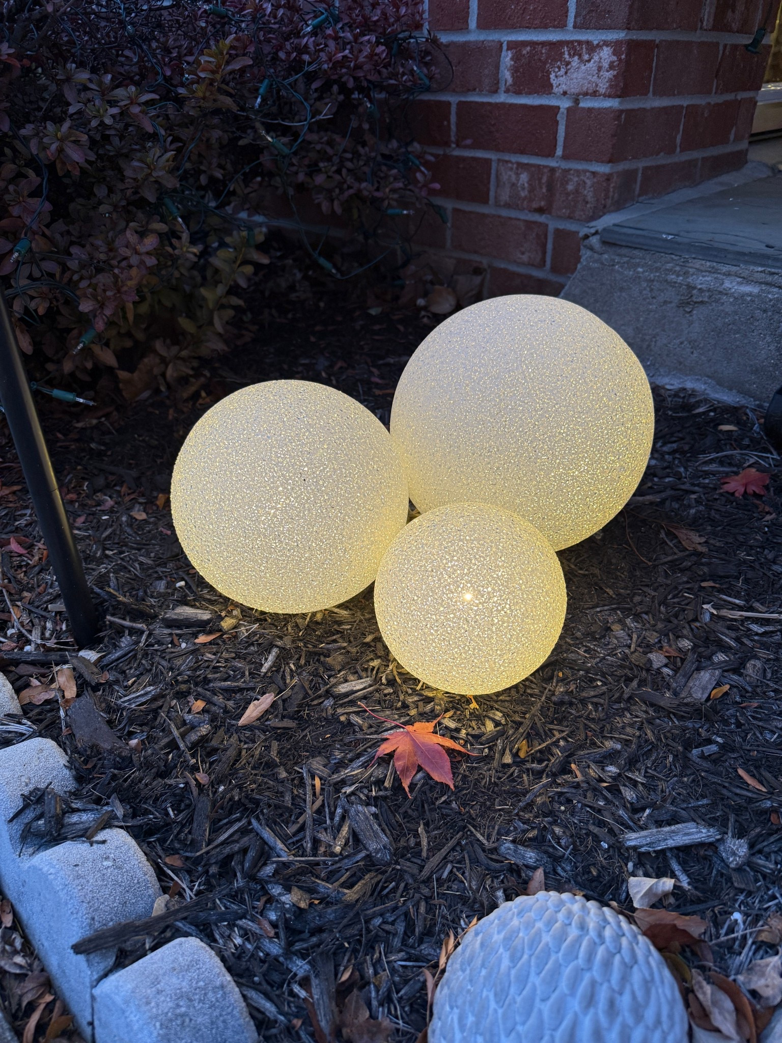 Snagged these cute globes at Target to add to our outdoor Christmas decorations! Currently on sale! 

#LTKHoliday #LTKSaleAlert #LTKHome