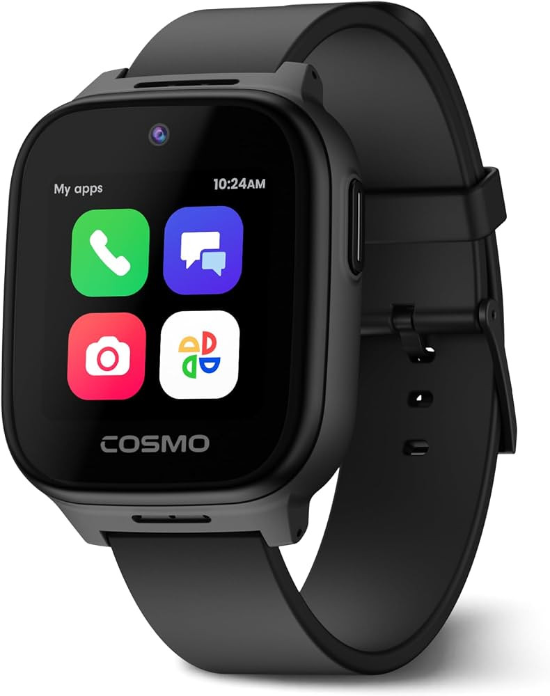 JrTrack 5 Kids Smart Watch by Cosmo | Best Kid-Safe Phone Watch | Precision Real-Time GPS Trackin... | Amazon (US)