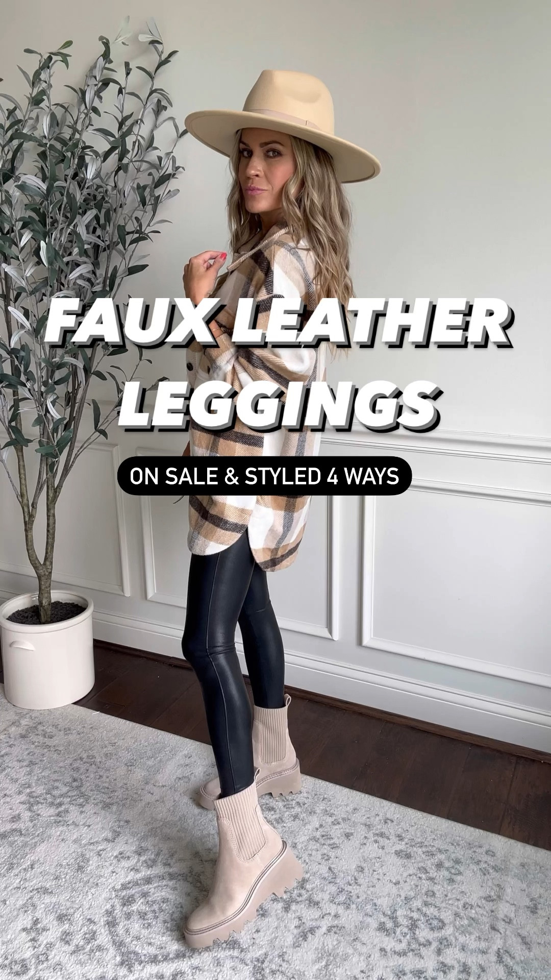 Faux Leather Leggings curated on LTK