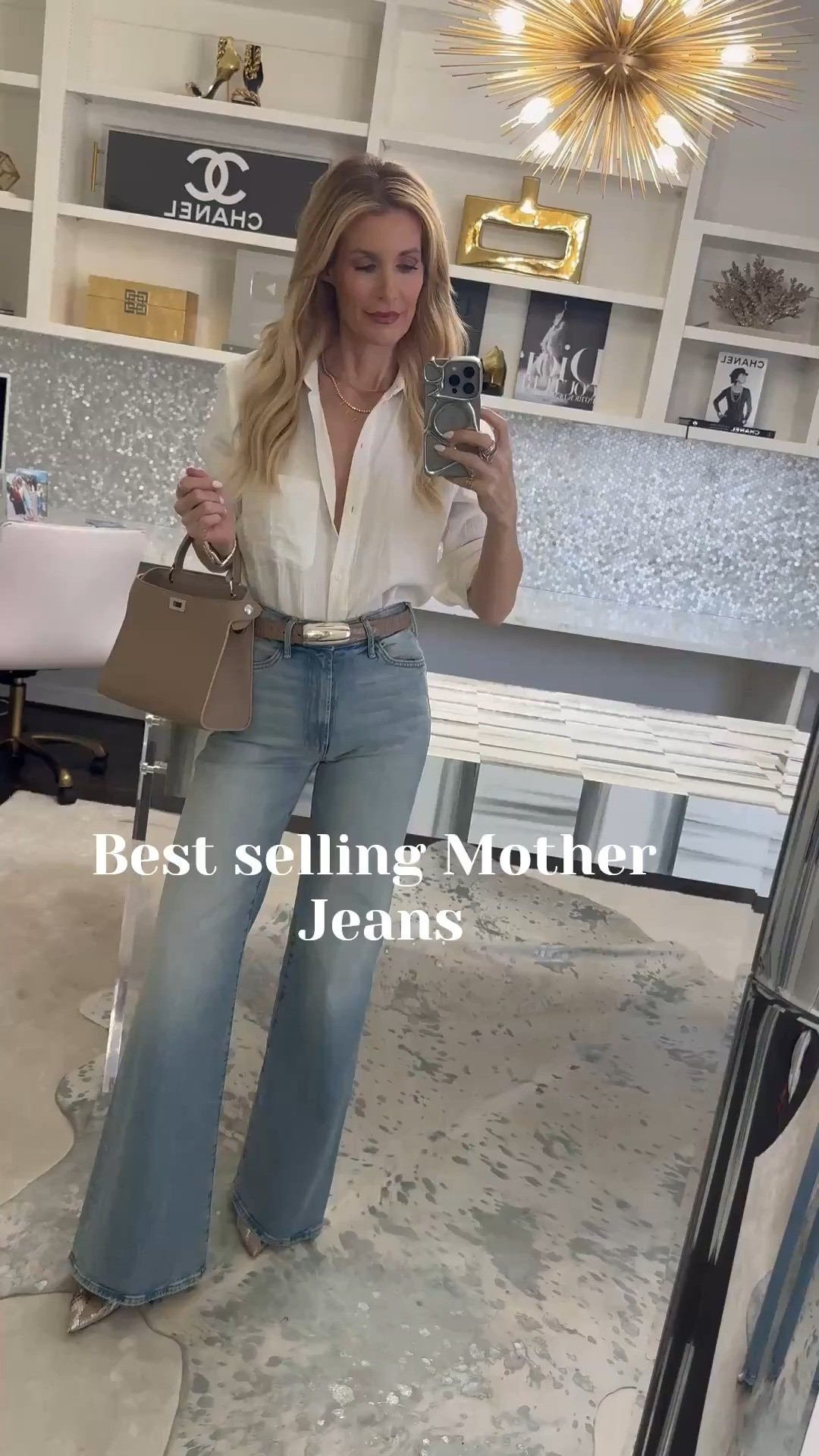 Flattering wide leg jeans that lift and slim (top seller for a reason!) These jeans are so good—I own them in multiple colors and they’re incredibly flattering with the best fit through the back. Paired with a super soft white button-down that’s a must-have for summer! I’m wearing size 24 in the jeans and XS in the top and belt, everything fits true to size. 

 

#LTKgrwm #LTKgrwm #LTKSeasonal #LTKOver40