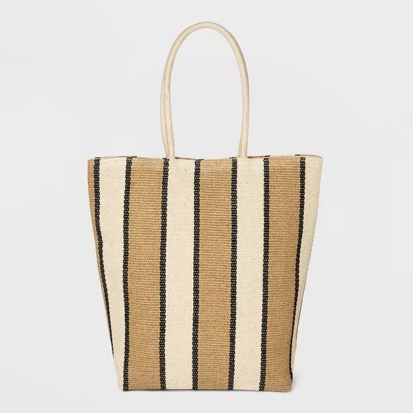 Straw Tote Handbag - A New Day™ | Target