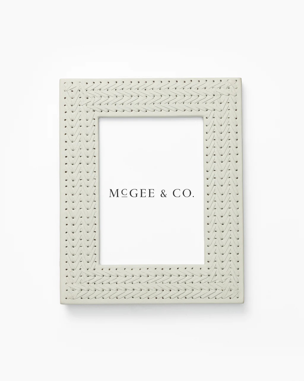 Stitched Leather Frame | McGee & Co.