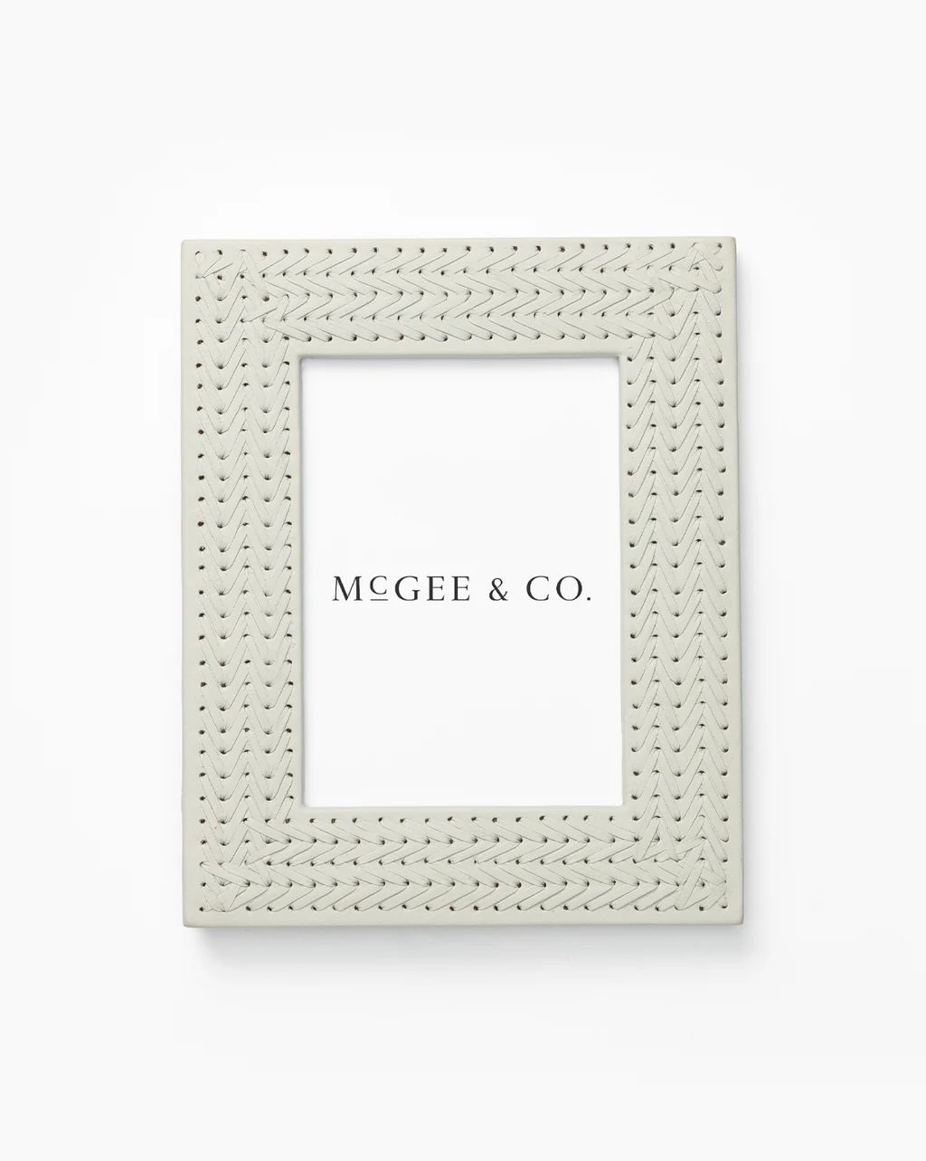 Stitched Leather Frame | McGee & Co.