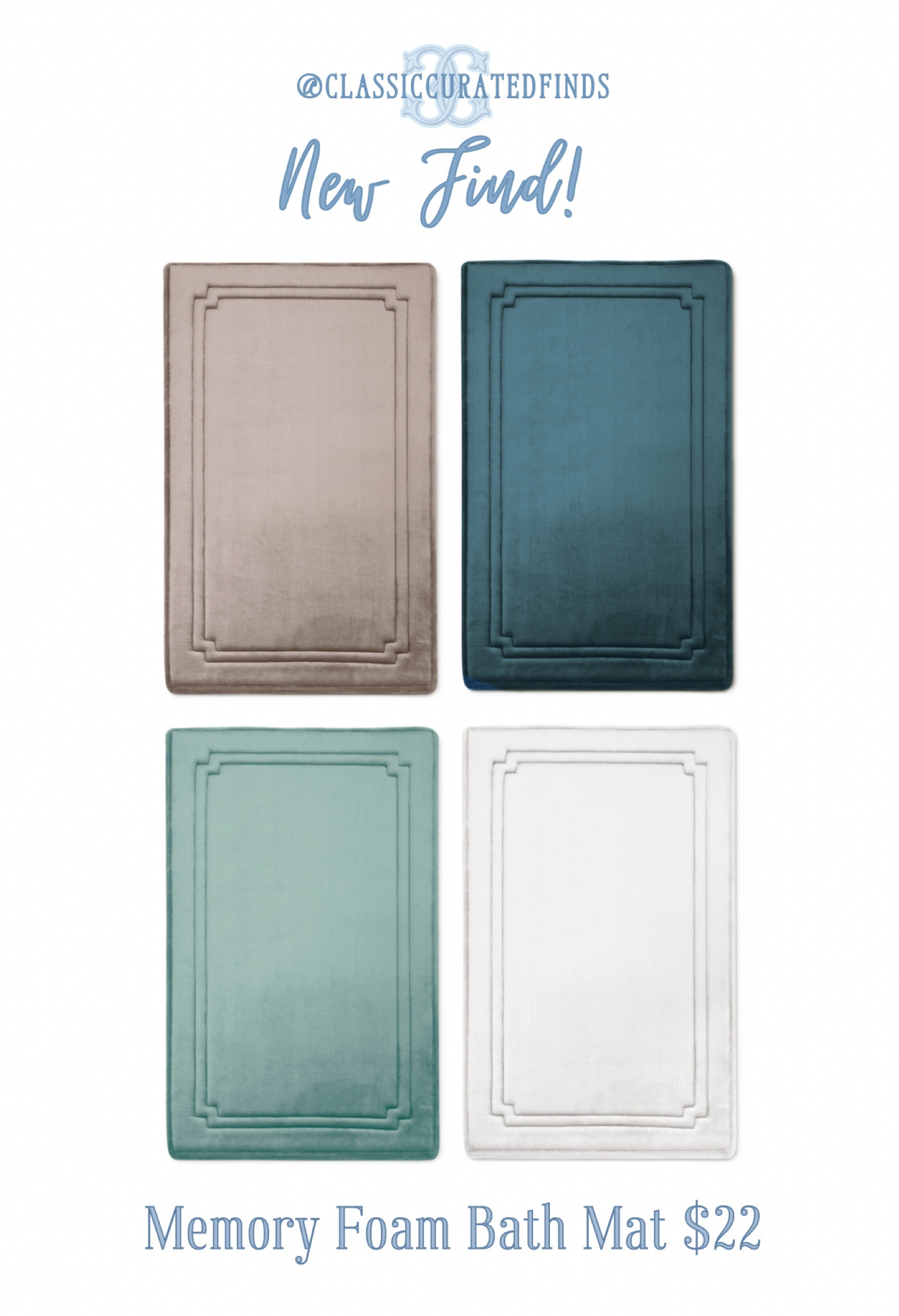 Love this affordable bath mat!🤍 Lots of colors to choose from!!


Bathroom, Home Decor, Bathroom Decor, Bathroom Rugs

#LTKunder50 #LTKhome