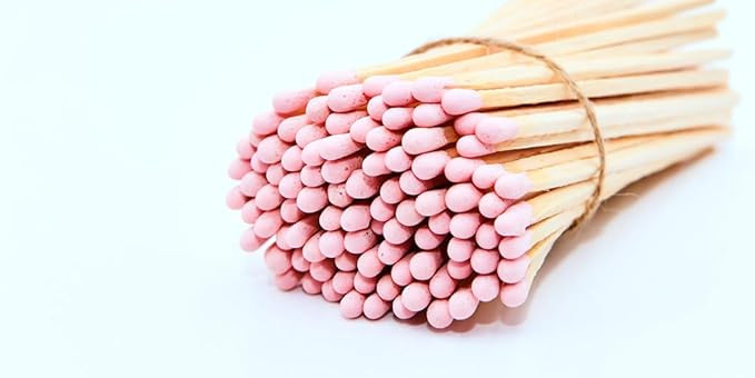 REHGLÜCK Schwarzwald, Environ 100 allumettes colorées de 10 cm de long, convient également com... | Amazon (FR)