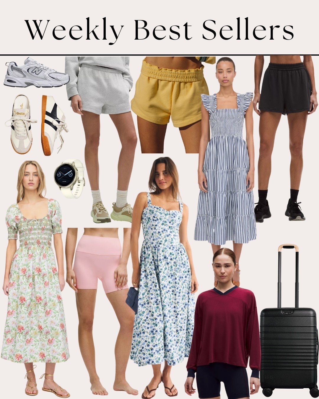 Your favorites of the week and most shopped items! 🤍✨

@Revolve  
@lululemon 
@Anthropologie 
@beistravel

#LTKootd #LTKActive #LTKTravel