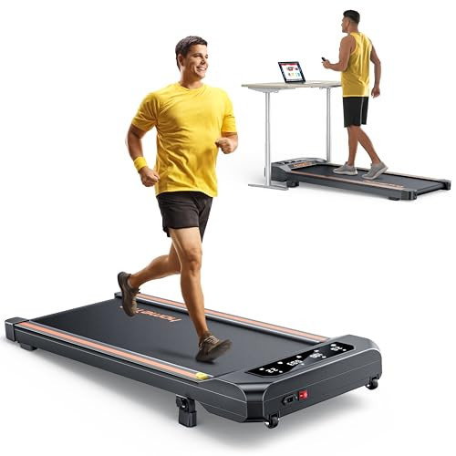 HomeTro 2.5HP Walking Pad with Incline, Compact Treadmill for Home/Office, Portable Under Desk Treadmills 300lbs for Jogging/Running, with LED Display/APP&Remote Control/Handy Lube Hole, Assembly Free | Amazon (US)