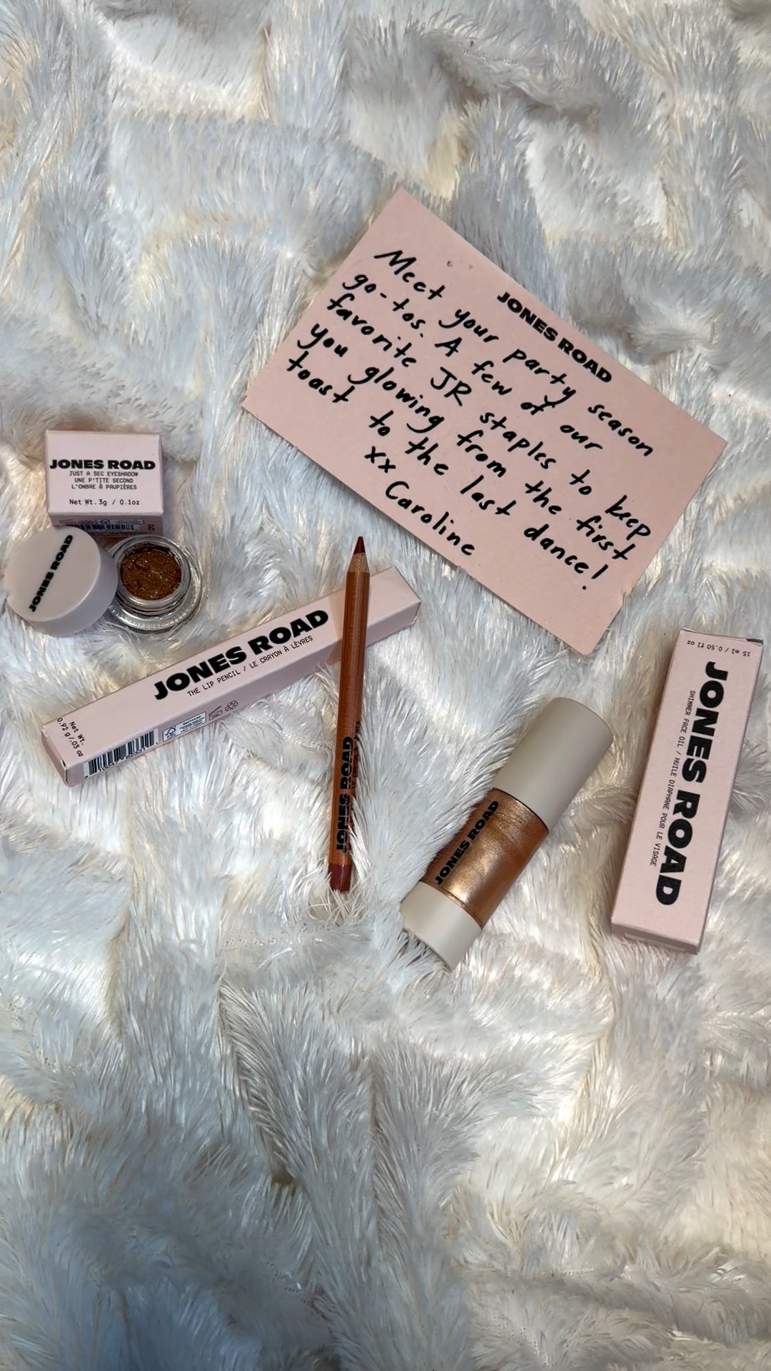 Jones road party season essentials! Exact colors linked! 

#LTKdayinmylife #LTKBeauty #LTKHoliday