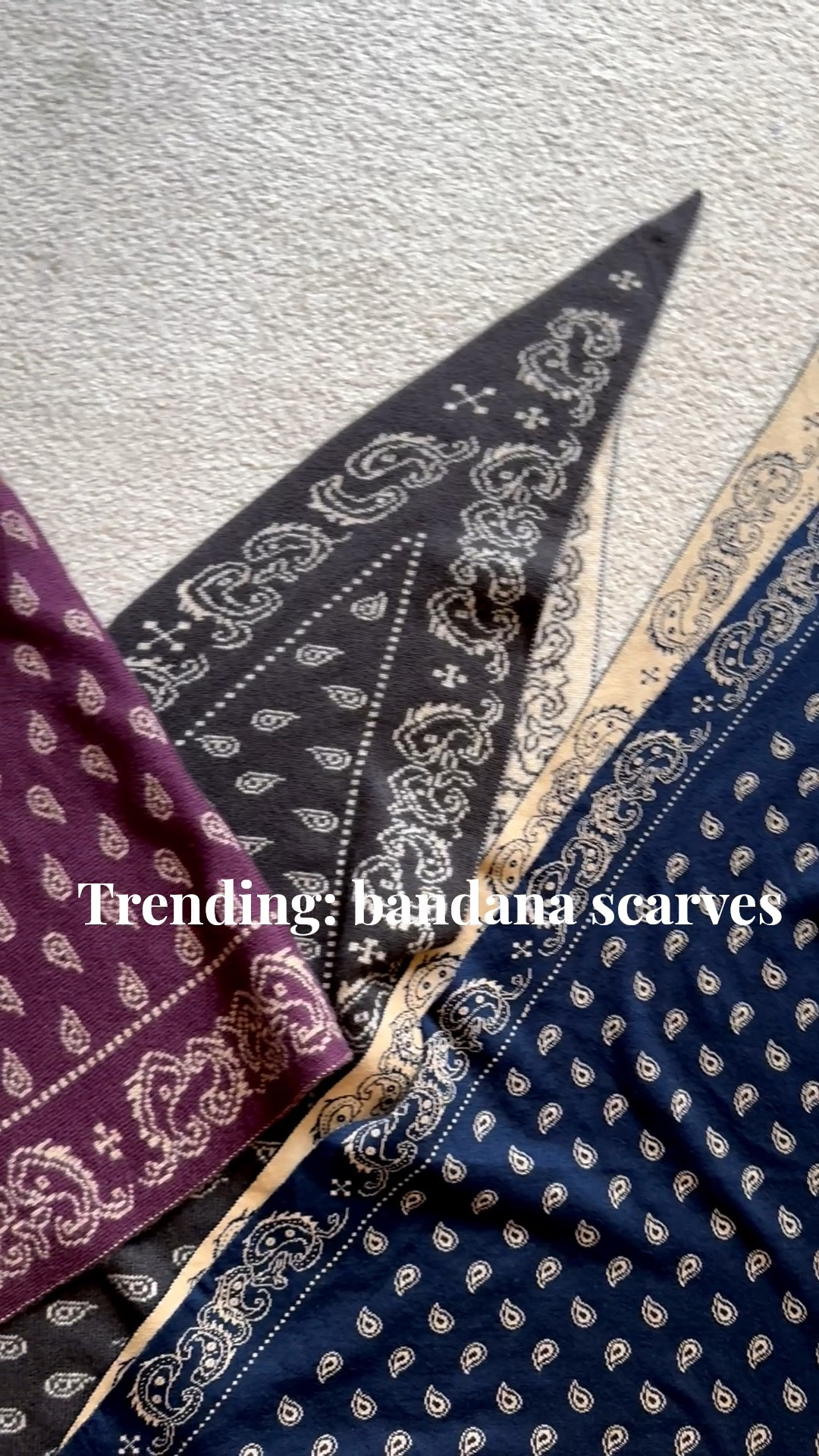 So obsessed with this bandana scarf that I bought 3 variations - one is a cotton/silk blend and the other two are cashmere - investment accessories I’ll be wearing all fall & winter!

#LTKSeasonal