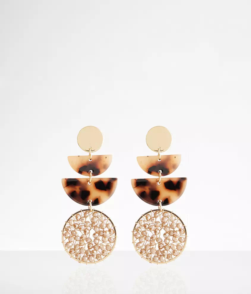 Resin Tiered Earring | Buckle