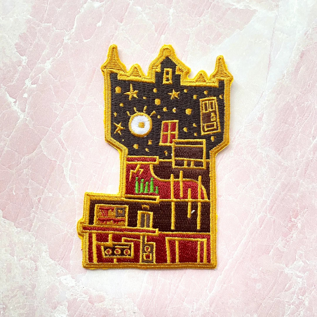 Tower of Terror Disney Attraction Inspired Quote Cute Embroidered Large Patch Iron on Design - Et... | Etsy (US)