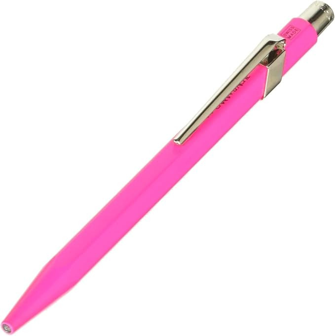 CARAN d'ACHE - Kugelschreiber 849 aus Metall - Fluo Rosa, 1 Stück (1er Pack) | Amazon (DE)