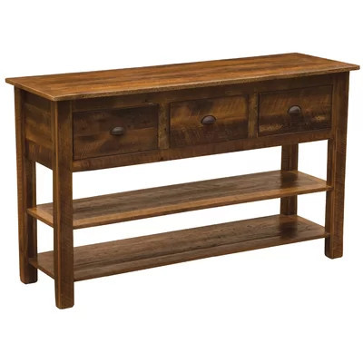 Devrek 60" Solid Wood Console Table | Wayfair North America