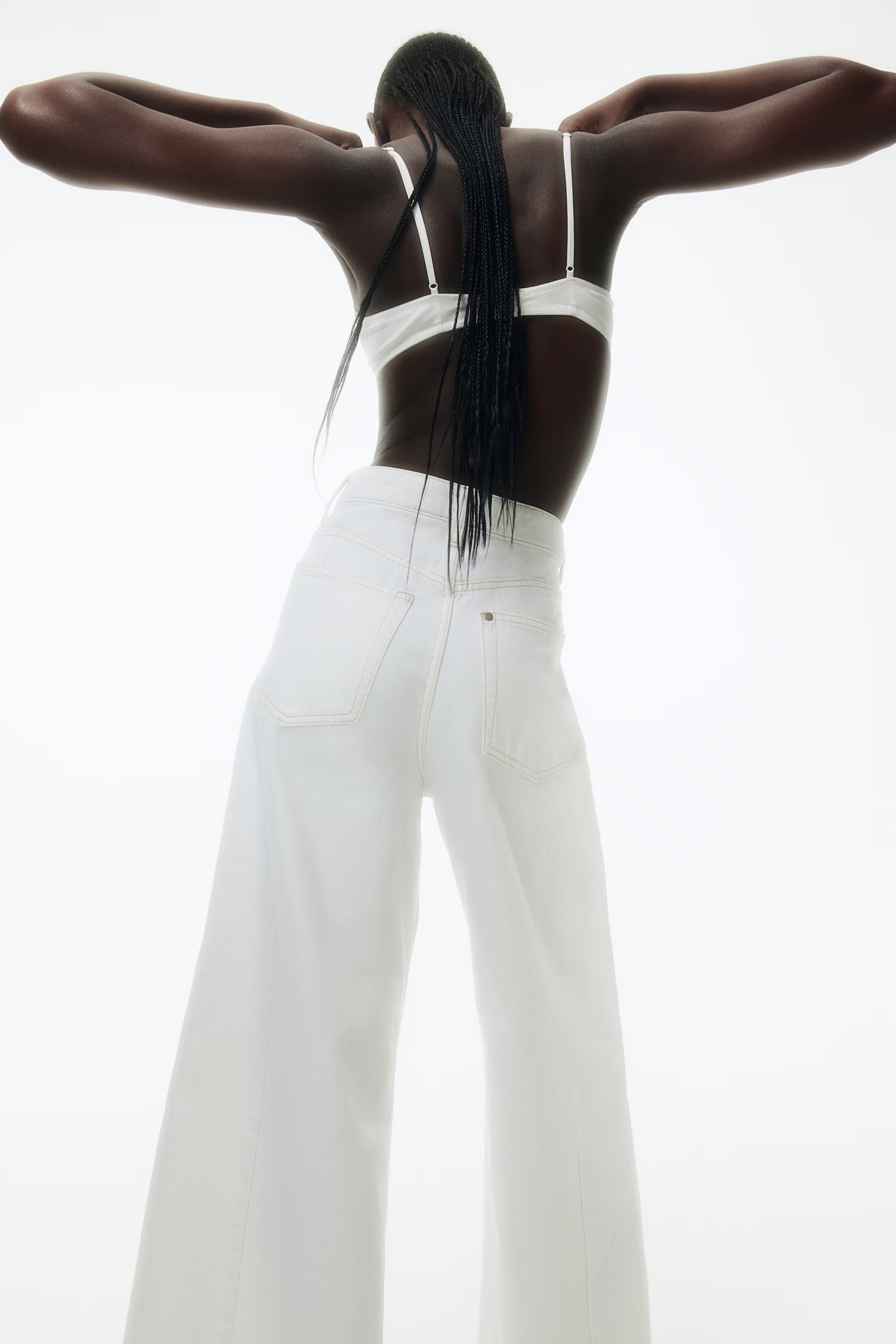 Super Wide High Jeans | H&M (US + CA)