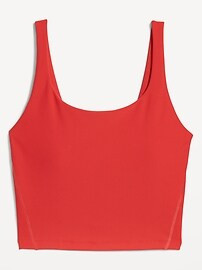 Light Support PowerSoft Longline Sports Bra | Old Navy (US)