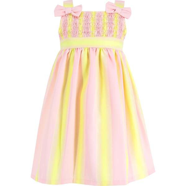 Mia Girl Dress, Yellow | Maisonette