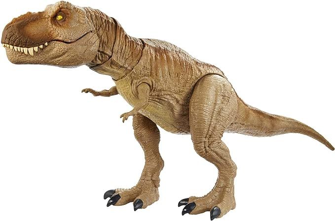 Jurassic World Epic Roarin’ Tyrannosaurus Rex Large Action Figure with Primal Attack Feature, S... | Amazon (US)