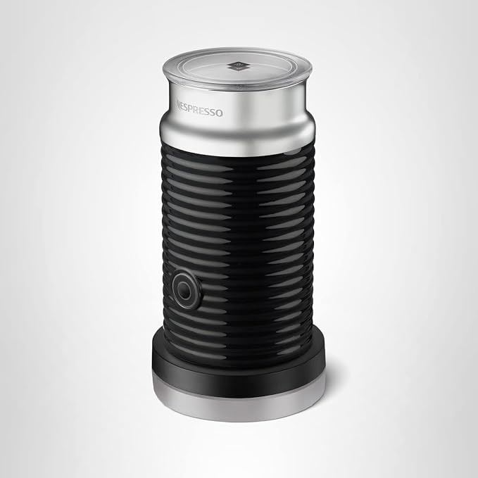 Nespresso Aeroccino 3 Milk Frother, Black, Steel | Amazon (US)