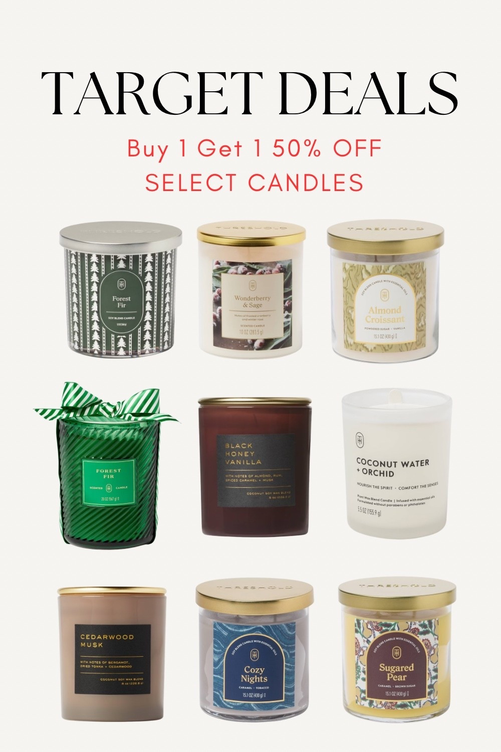 Target Deals

#LTKHoliday #LTKHome #LTKGiftGuide