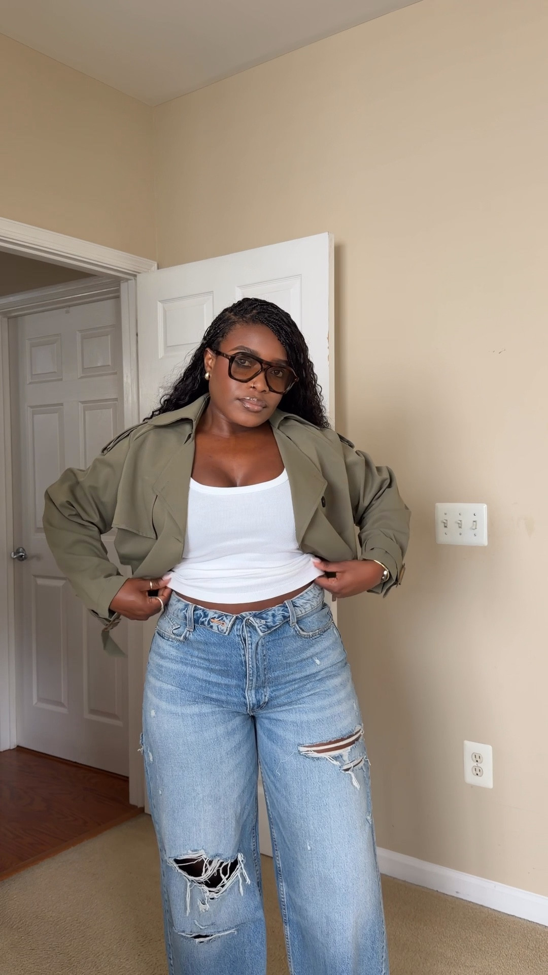 SPRING OOTD 🫒💚🫑
Jeans Size 6 ( Runs big): Zara ref 4730/214/400


#LTKPetite #LTKPlusSize #LTKMidsize