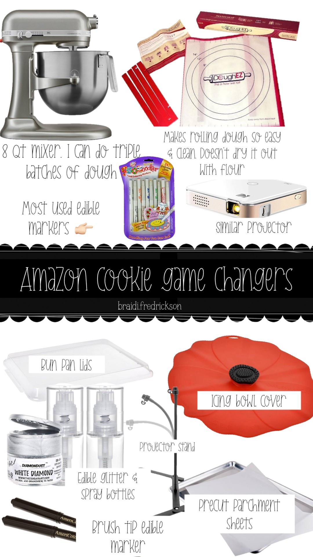 These items make my cookie life SO MUCH easier. They would all make a list of game changers for sure when it comes to cookie making. 

#LTKGiftGuide #LTKHome #LTKFamily