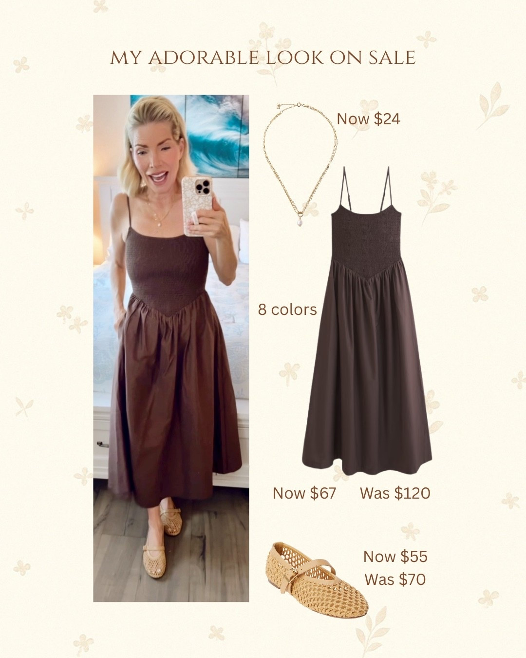 Love this look! This dress is on sale for $67 and it’s selling fast! Comes in 8 colors. 🤍

#LTKSpringSale #LTKSaleAlert #LTKTravel