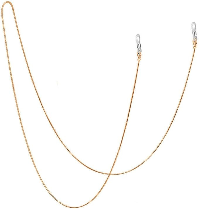 Stainless Steel Eyeglass Holder Chain 80cm Eyeglass Necklace Chain | Amazon (US)