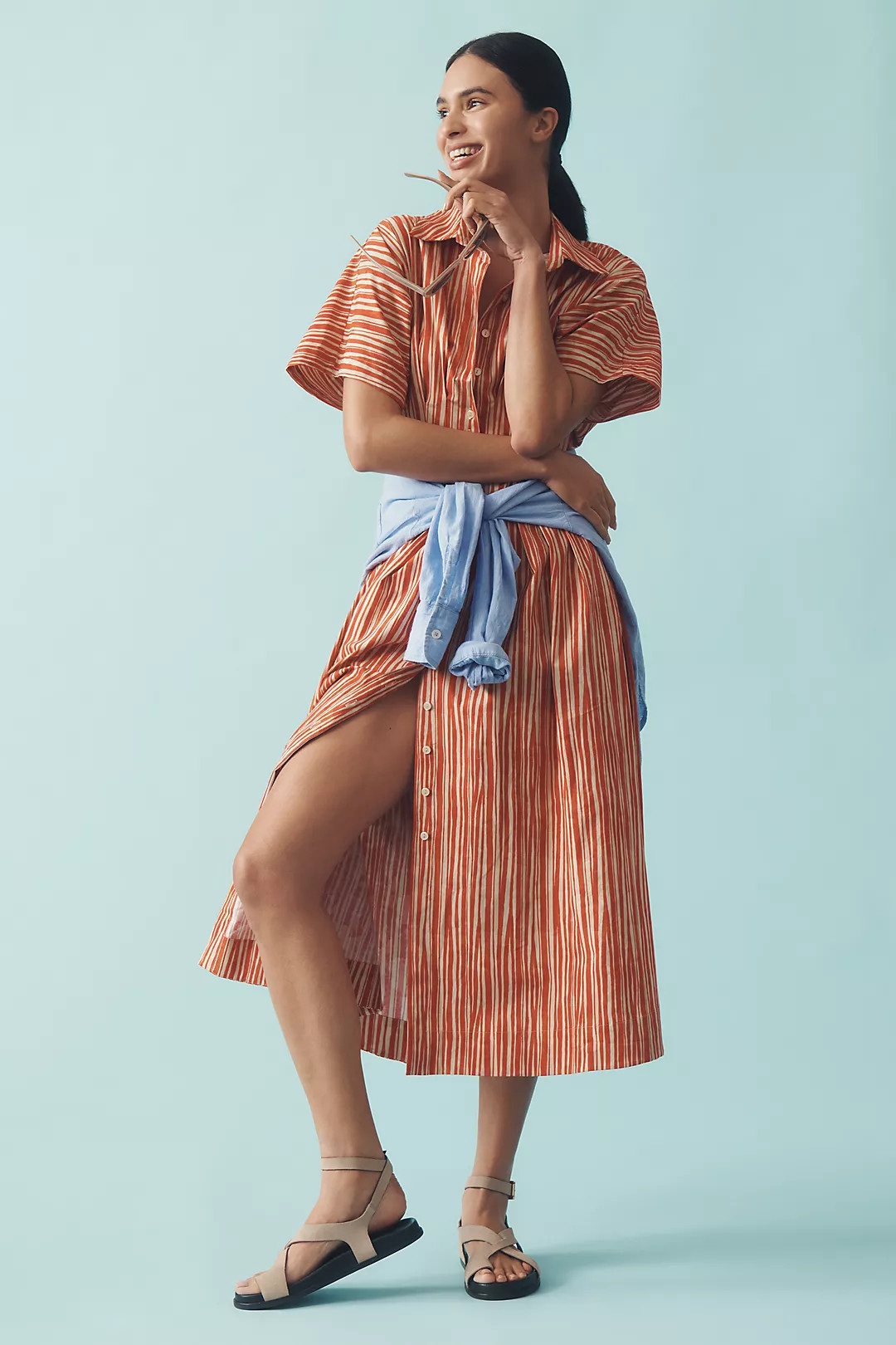 The Tobie Shirt Dress by Exquise | Anthropologie (US)