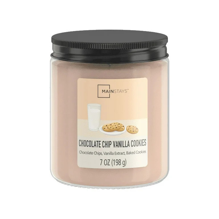 MS TWIST 7OZ Chocolate Chip Vanilla Cookies Single Wick Candle - Walmart.com | Walmart (US)