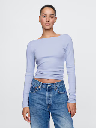 Modern Boatneck T-Shirt | Gap (US)