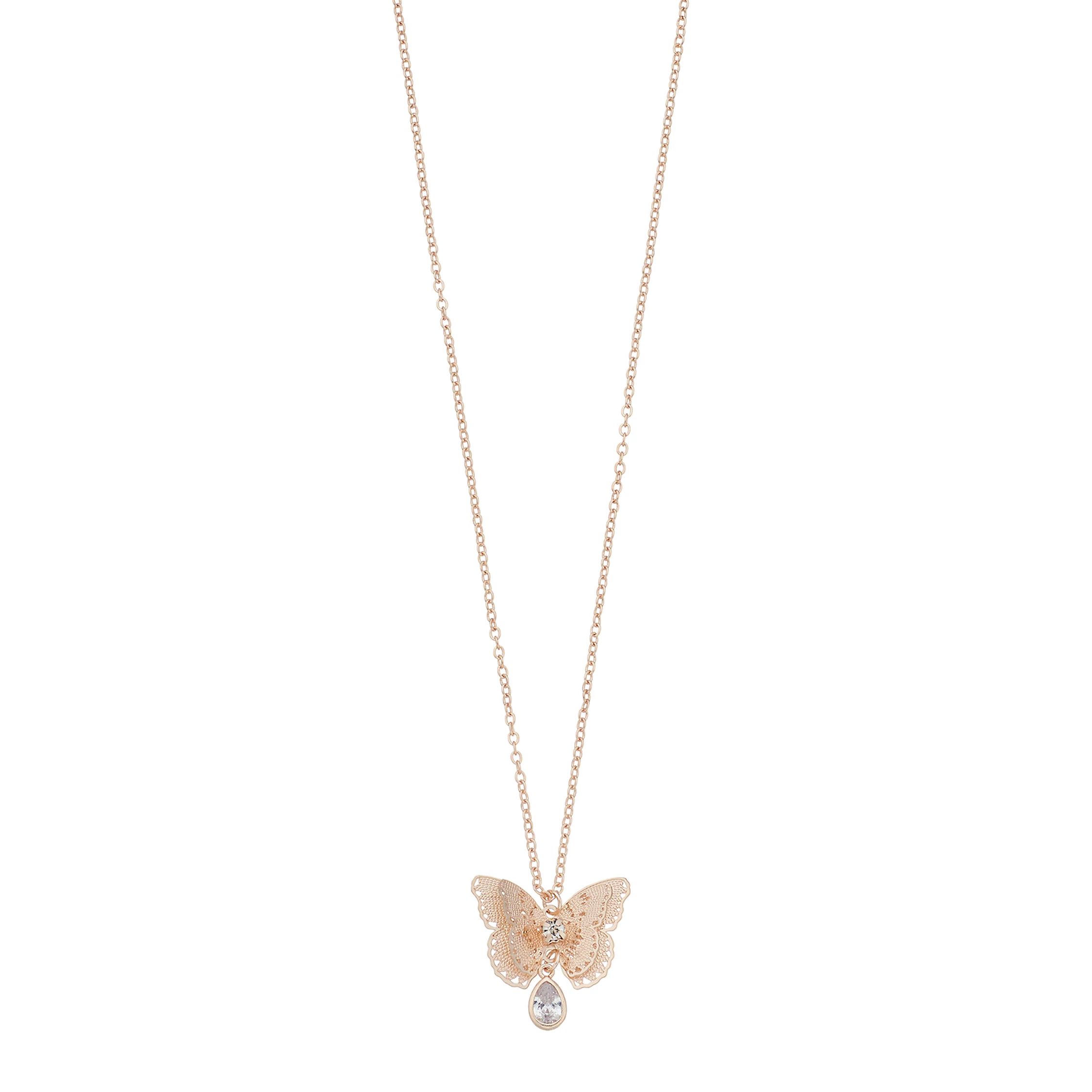 LC Lauren Conrad Filigree Butterfly Necklace | Kohl's